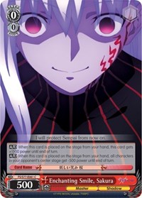 Sakura C waifu card — Weiss Schwarz