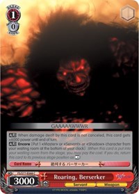 Berserker C waifu card — Weiss Schwarz
