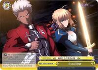 Excalibur CR waifu card — Weiss Schwarz