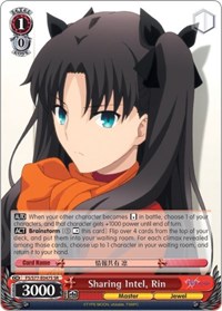 Rin (SR) SR waifu card — Weiss Schwarz