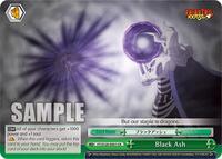 Black Ash CR waifu card — Weiss Schwarz