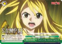 Power of the Celestial Spirits CC waifu card — Weiss Schwarz