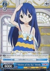 "Maiden of the Sky" Wendy Promo waifu card — Weiss Schwarz