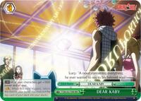 DEAR KABY (RRR) RRR waifu card — Weiss Schwarz