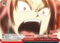 Fire Dragon Brilliant Flame TrialDeck waifu card — Weiss Schwarz