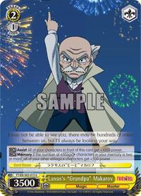 Laxus's "Grandpa" Makarov U waifu card — Weiss Schwarz