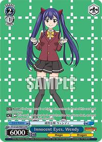 Wendy (PR) (Foil) Promo waifu card — Weiss Schwarz