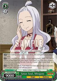 Mirajane R waifu card — Weiss Schwarz