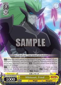 Fried (SR) SR waifu card — Weiss Schwarz