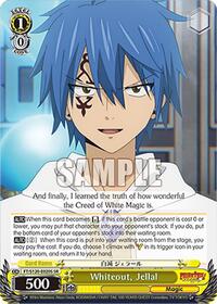Jellal (SR) SR waifu card — Weiss Schwarz