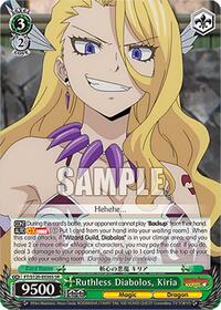 Kiria (SR) SR waifu card — Weiss Schwarz
