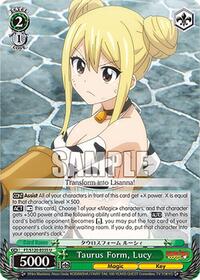 Lucy U waifu card — Weiss Schwarz