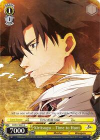 Kiritsugu - Time to Hunt C waifu card — Weiss Schwarz