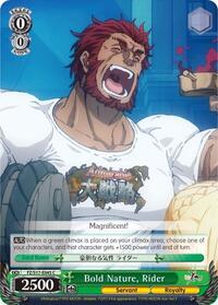 Rider C waifu card — Weiss Schwarz