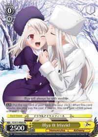 Illya & Irisviel Promo waifu card — Weiss Schwarz