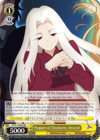 Irisviel RR waifu card — Weiss Schwarz