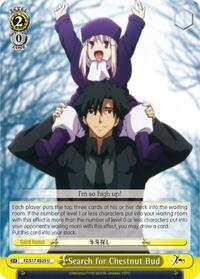 Search for Chestnut Bud U waifu card — Weiss Schwarz
