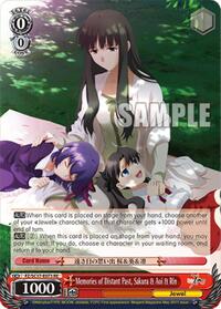 Sakura & Aoi & Rin Reprint waifu card — Weiss Schwarz