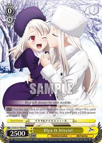 Illya & Irisviel Reprint waifu card — Weiss Schwarz
