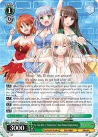 Muse/Salama/Sylphy/Kobory C waifu card — Weiss Schwarz