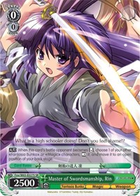 Rin (SR) SR waifu card — Weiss Schwarz