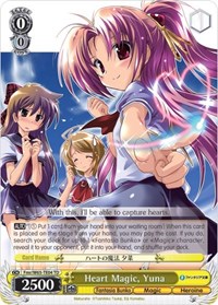 Yuna TrialDeck waifu card — Weiss Schwarz