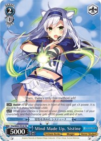 Sistine TrialDeck waifu card — Weiss Schwarz