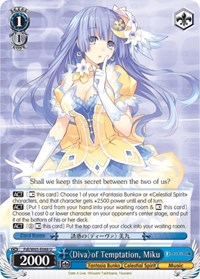 Miku U waifu card — Weiss Schwarz