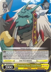 Lizard Priest C waifu card — Weiss Schwarz