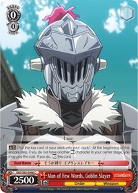 Goblin Slayer C waifu card — Weiss Schwarz