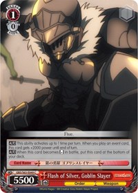Goblin Slayer C waifu card — Weiss Schwarz