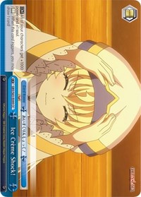 Ice Creme Shock! CC waifu card — Weiss Schwarz