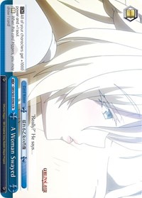 A Woman Swayed CR waifu card — Weiss Schwarz