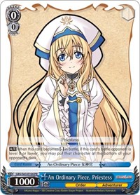 Priestess Promo waifu card — Weiss Schwarz