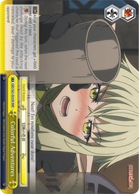 Colorful Adventures RRR waifu card — Weiss Schwarz