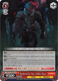 Goblin Slayer SR waifu card — Weiss Schwarz