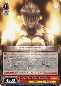 Goblin Slayer TrialDeck waifu card — Weiss Schwarz