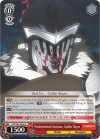 Goblin Slayer U waifu card — Weiss Schwarz