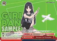 Answer to Extreme Normal waifu card — Weiss Schwarz