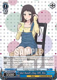 Rin Normal waifu card — Weiss Schwarz