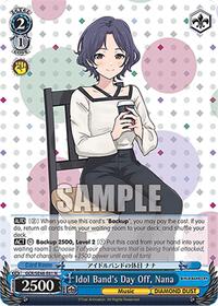 Nana Normal waifu card — Weiss Schwarz