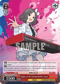 Tomo RRR waifu card — Weiss Schwarz