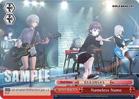 Nameless Name RRR waifu card — Weiss Schwarz