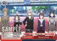 Wrong World TrialDeck waifu card — Weiss Schwarz