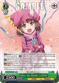 LLENN HoloCommon waifu card — Weiss Schwarz