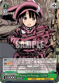 LLENN R waifu card — Weiss Schwarz