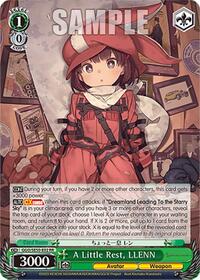 LLENN RR waifu card — Weiss Schwarz