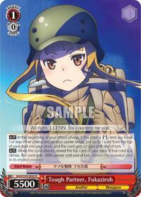 Fukaziroh R waifu card — Weiss Schwarz