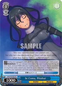 Pitohui R waifu card — Weiss Schwarz