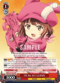 LLENN TrialDeck waifu card — Weiss Schwarz
